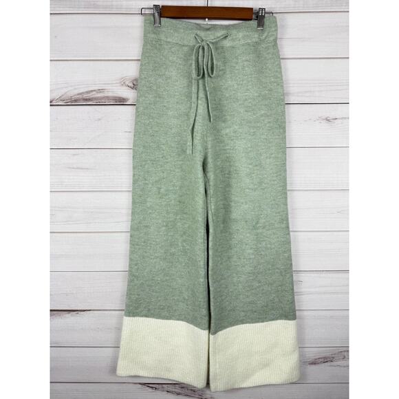 World Market Sage And Ivory Color Block‎ Loungewear Collection Pants S/M - Picture 2 of 8